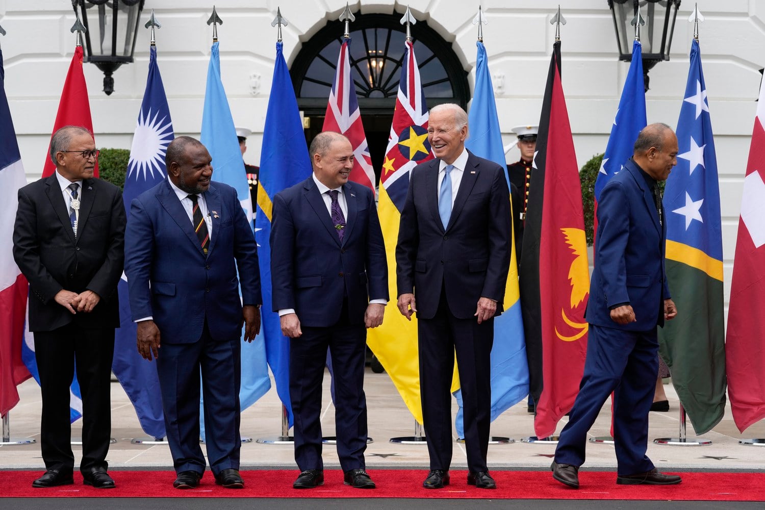 Biden promises more spending for Pacific island nations